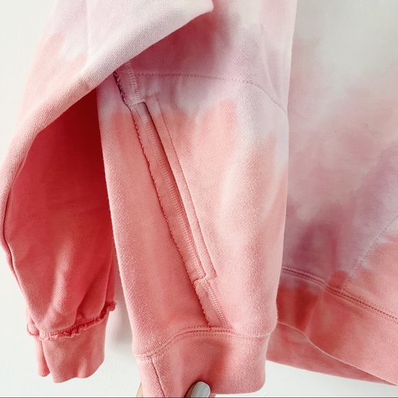 NWT Free People FP Movement Metti Ombré Sweatshirt - Pink - Picture 9 of 15